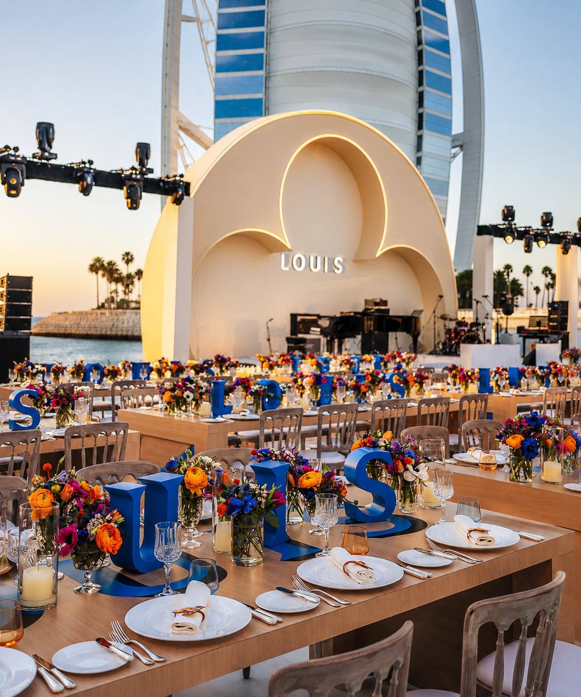 Louis Vuitton - Gala Dinner — Salt - Jumeirhah | Seamless Production project